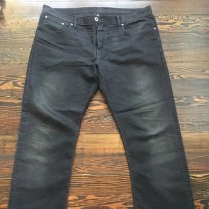 Men’s GAP Premium Straight Charcoal Jeans 38/32